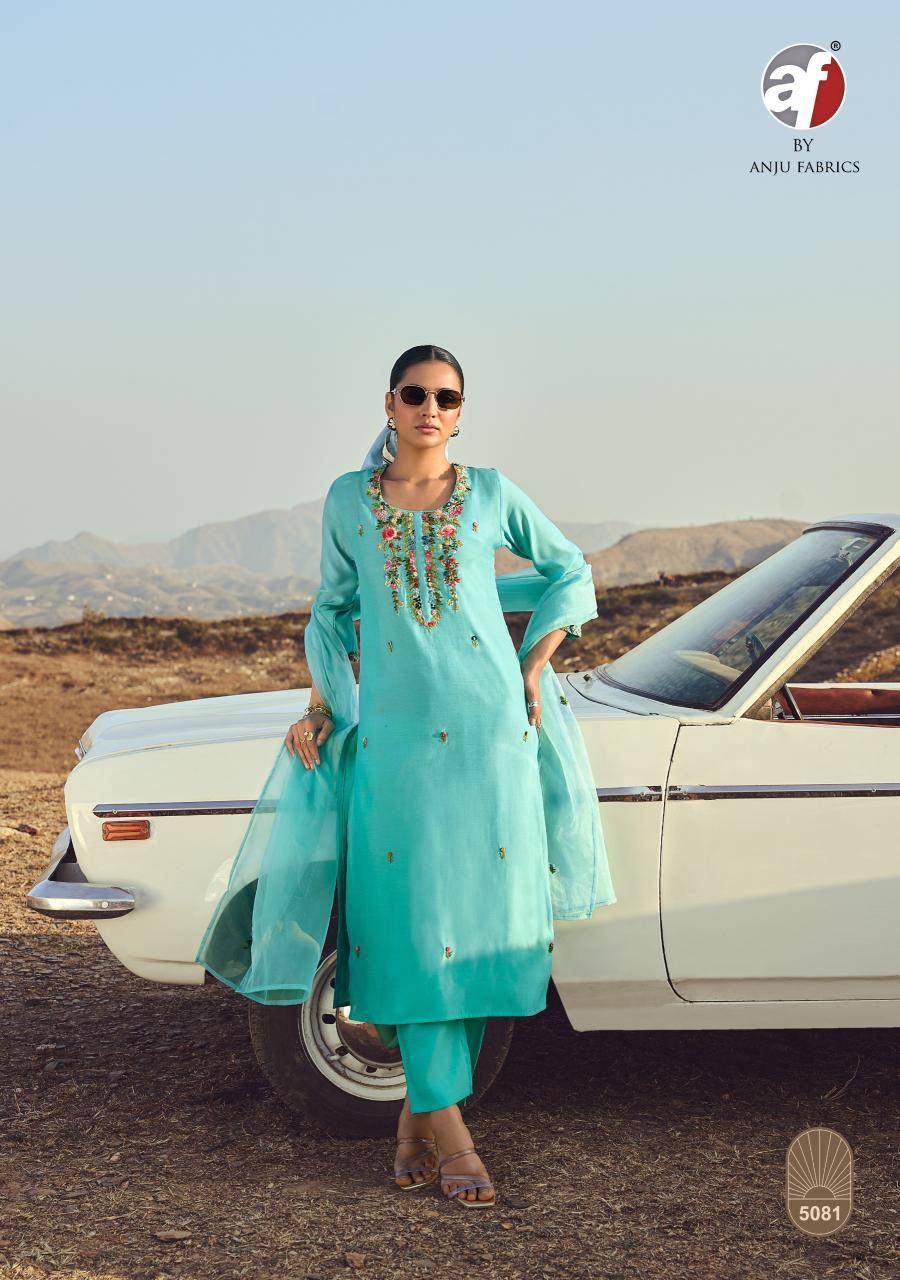 Anju fabrics chandani vol 5 Kurti wholesalers in Mumbai